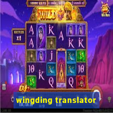 wingding translator